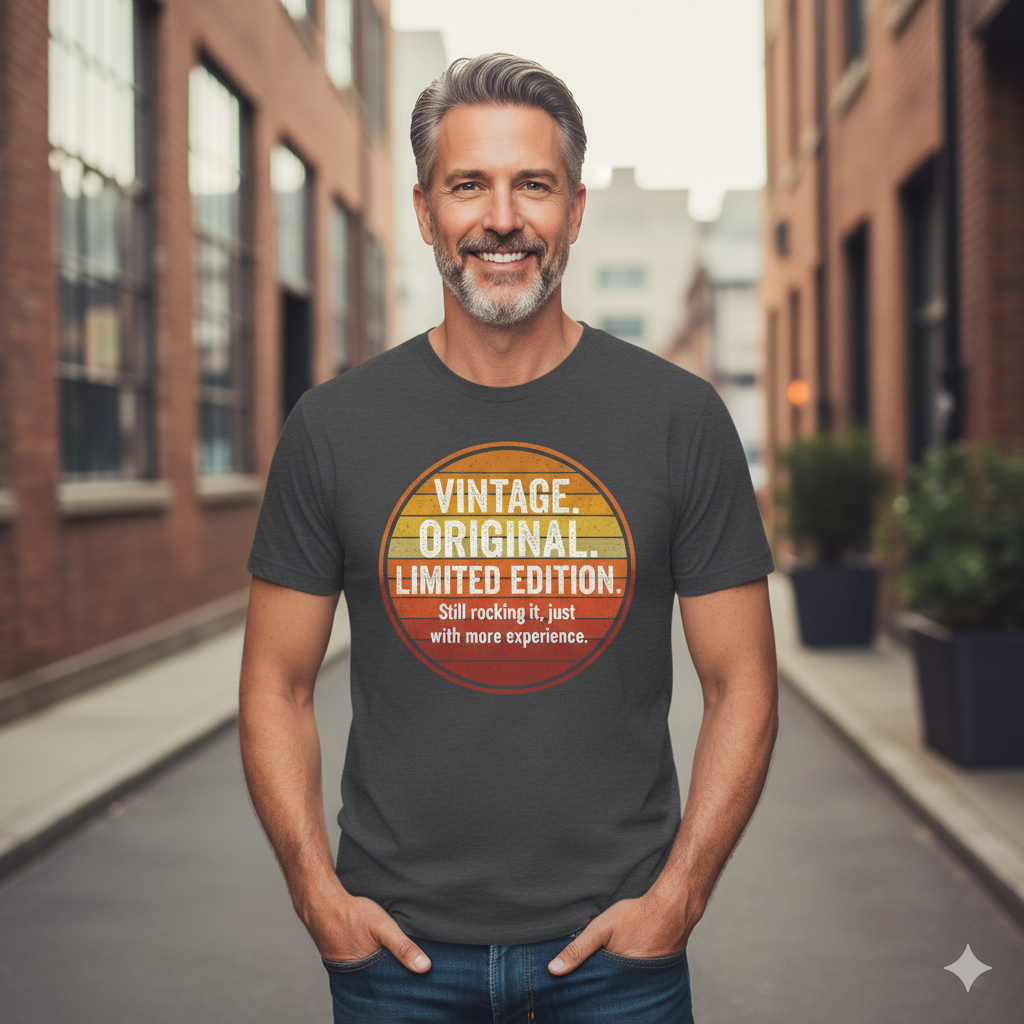 Milestone Moments Tees-Over 40 / 50 / 60s Collection