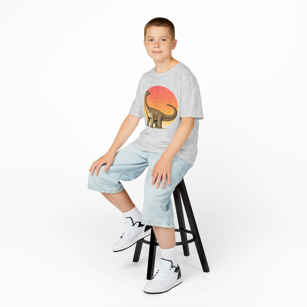 Kids Titanosaurus Dinosaur T-Shirt — Friendly Sauropod Graphic Tee