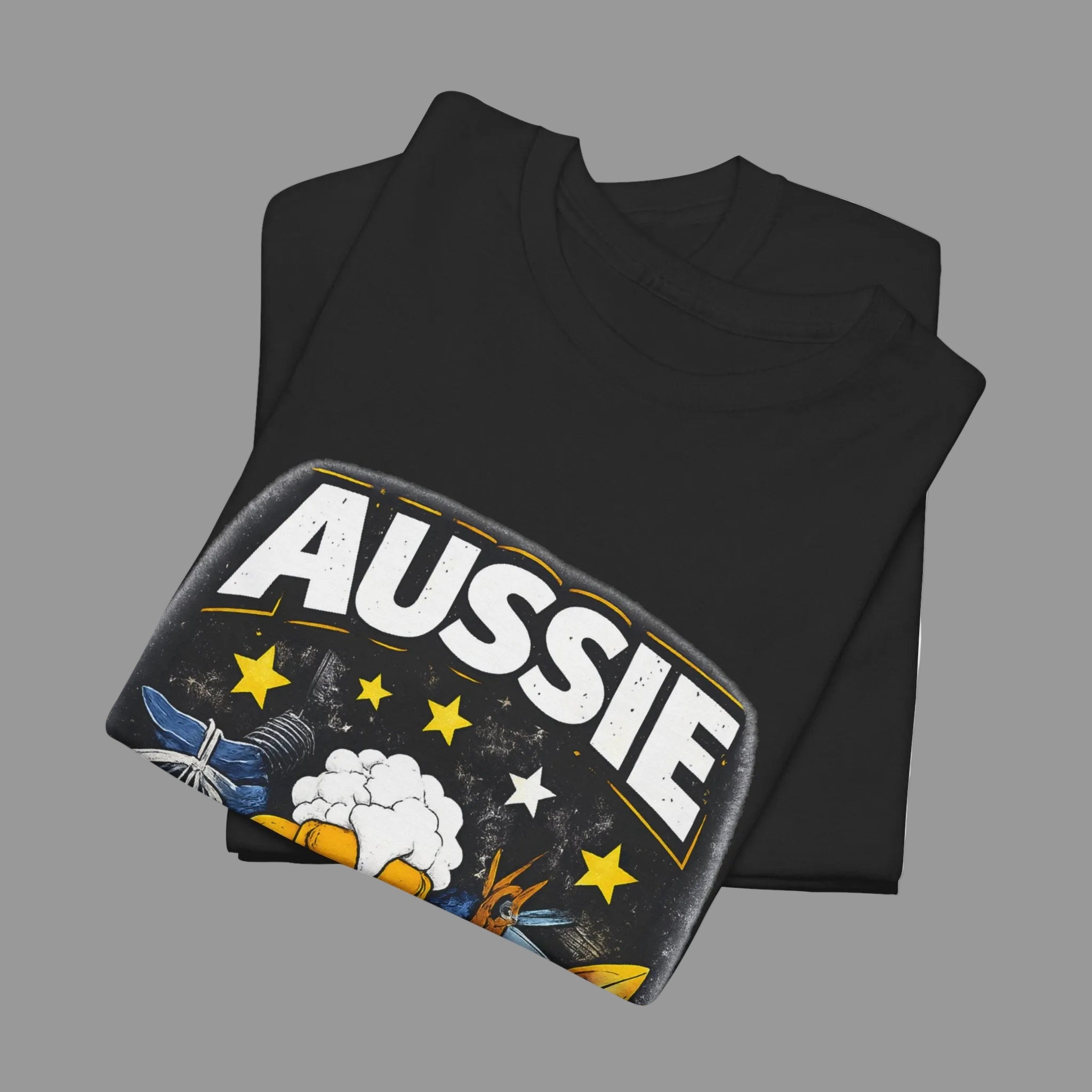 Aussie Legend T-Shirt – Beer & Surf Retro Graphic Tee