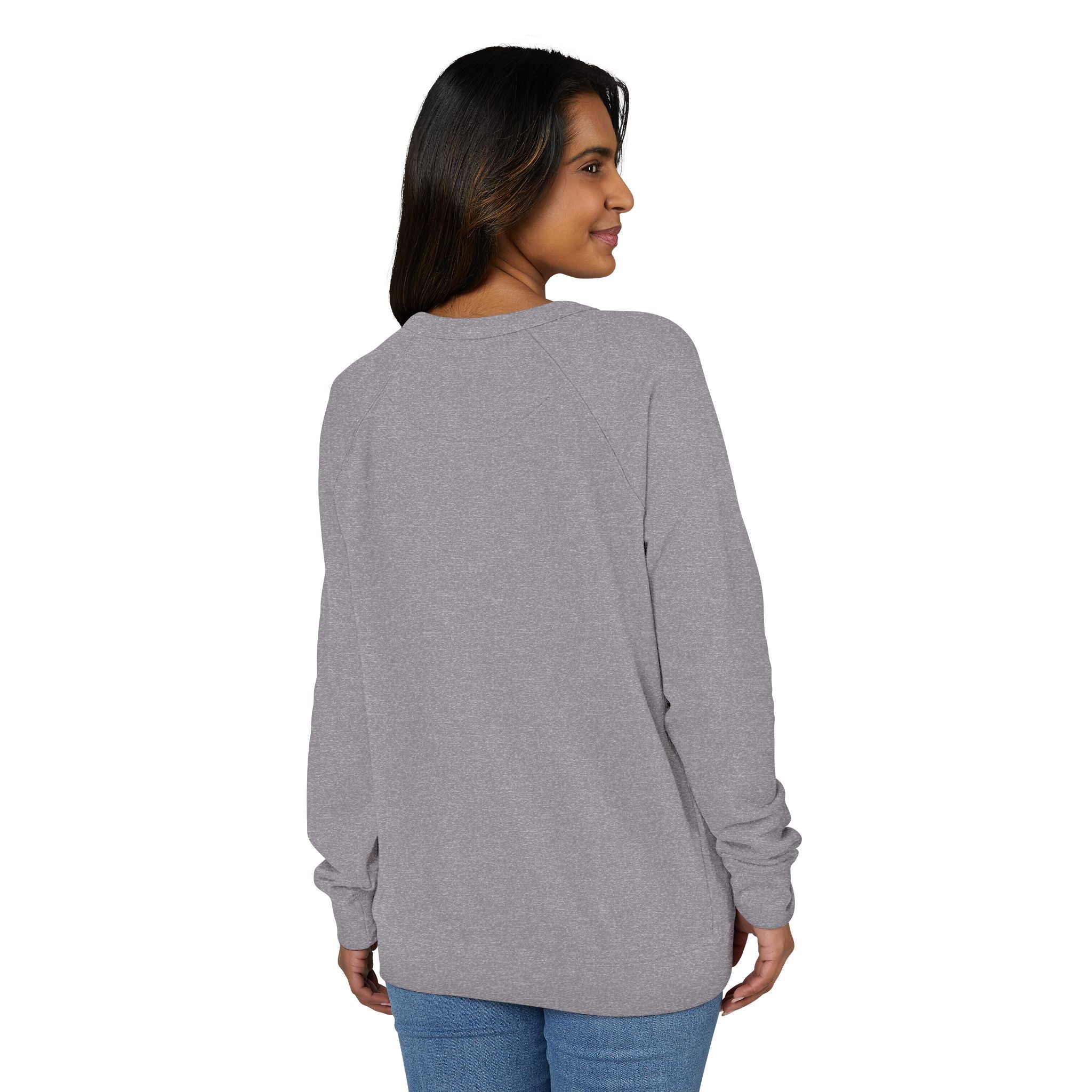 Homebody Raglan Crewneck Sweatshirt — Cozy Casual Sweatshirt for Relaxing at Home