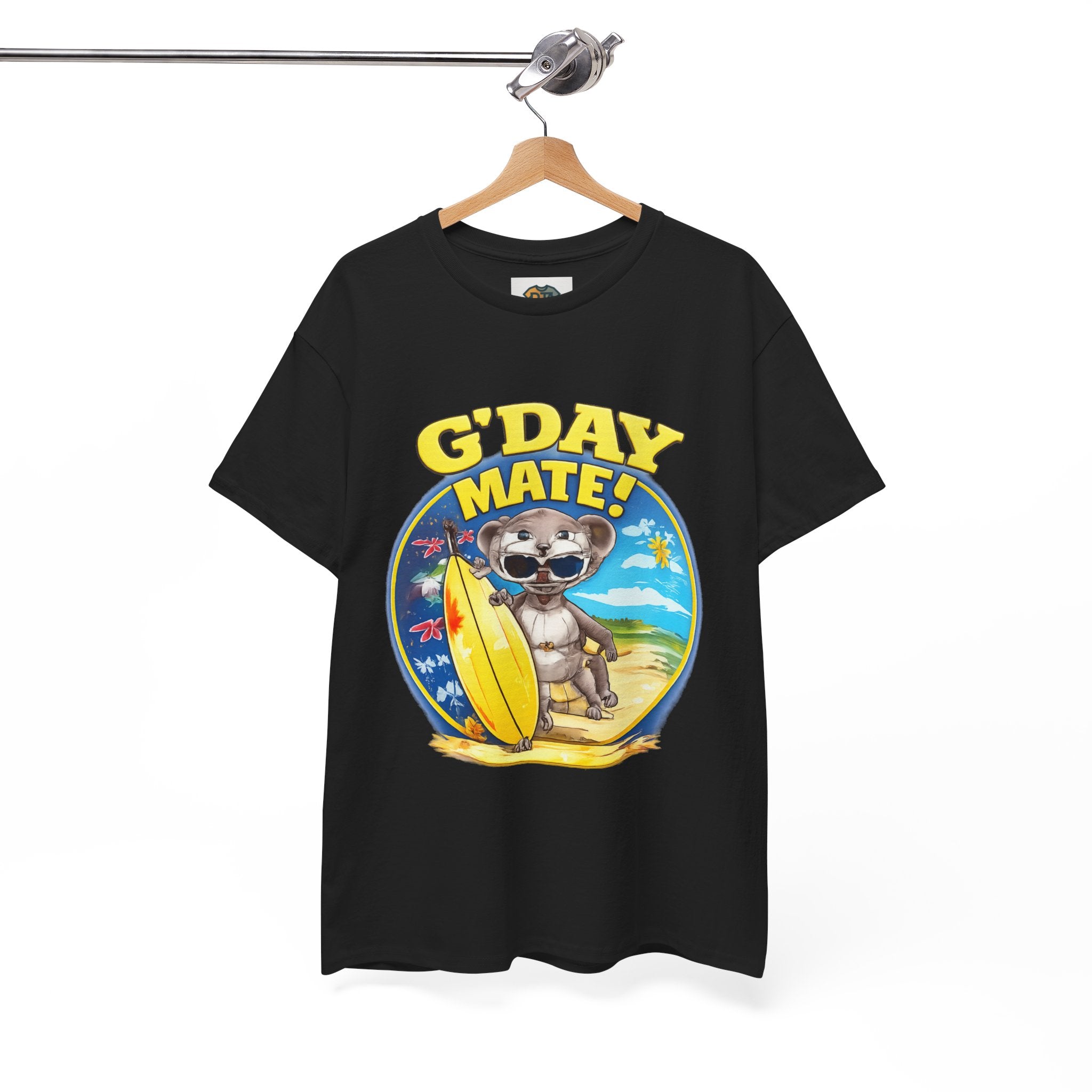G'Day Mate! Koala Surf Tee - Australian Beach Vacation T-Shirt