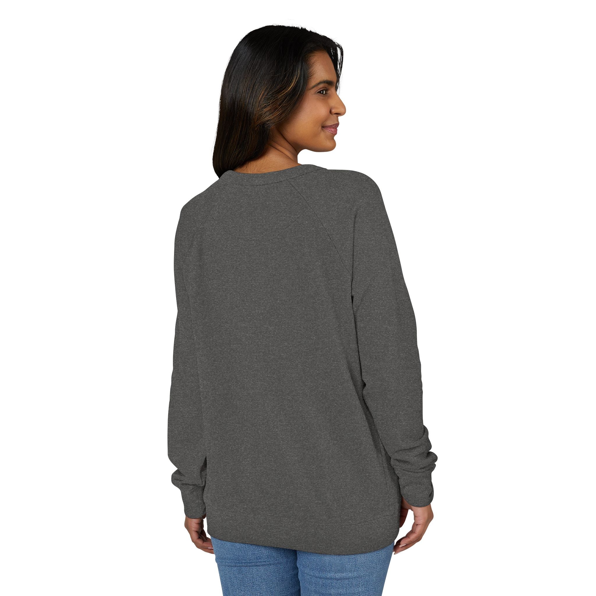 Homebody Raglan Crewneck Sweatshirt — Cozy Casual Sweatshirt for Relaxing at Home
