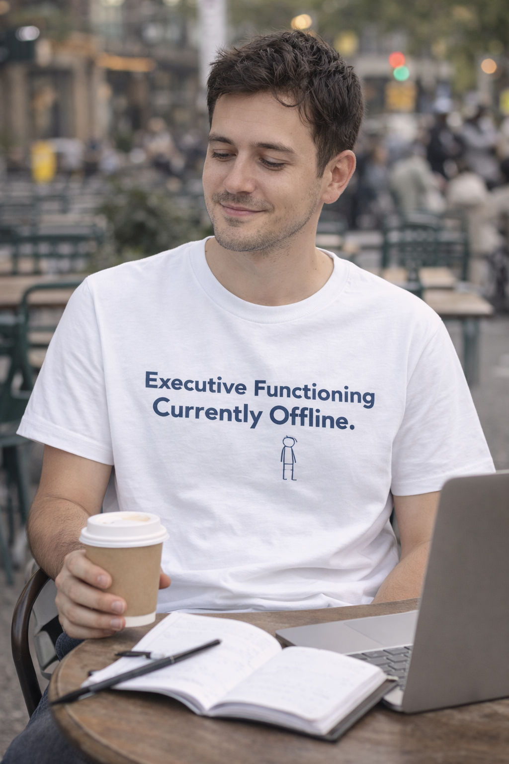 Executive Functioning Currently Offline Shirt – Funny ADHD T-Shirt, Neurodivergent Apparel, Mental Health Tee, Autism Support Shirt, Introvert Humor Gift, ADHD Gift Adult