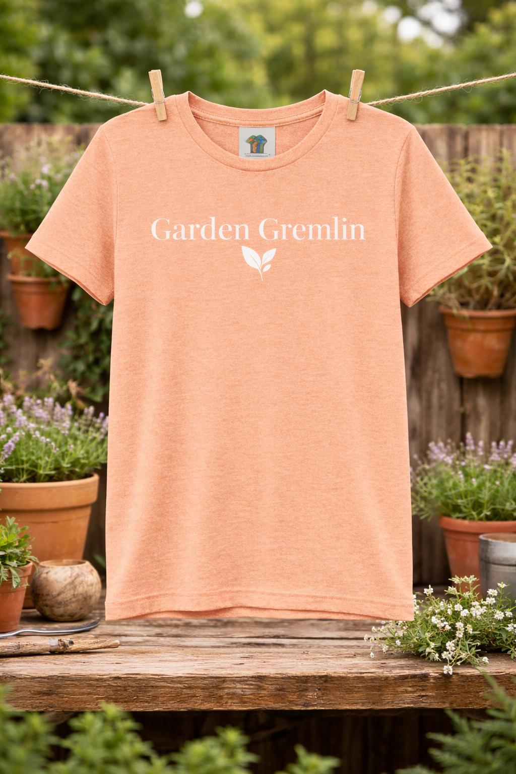 Garden Gremlin T-Shirt | Funny Gardening Shirt for Women | Gardener Gift Tee | Plant Lover Garden Tee
