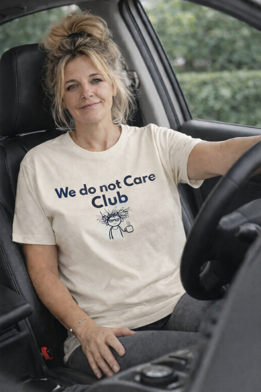 We Do Not Care Club Funny Menopause Shirt | Perimenopause Humor T-Shirt | Midlife Women Graphic Tee | Relatable Menopause Humor Shirt
