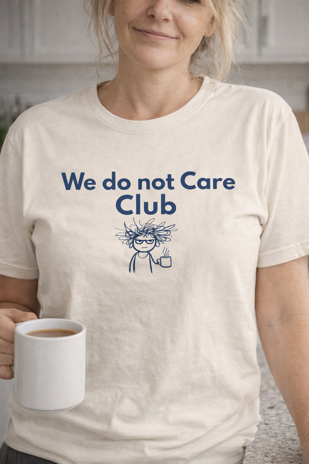 We Do Not Care Club Funny Menopause Shirt | Perimenopause Humor T-Shirt | Midlife Women Graphic Tee | Relatable Menopause Humor Shirt