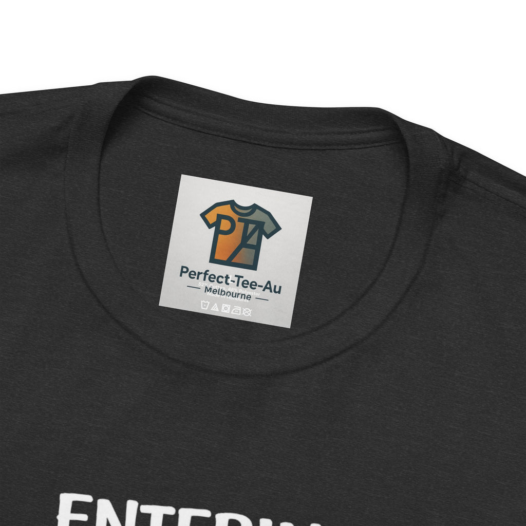 Entering Hyperfocus please do not disturb T-Shirt | Focused Work Desk Illustration