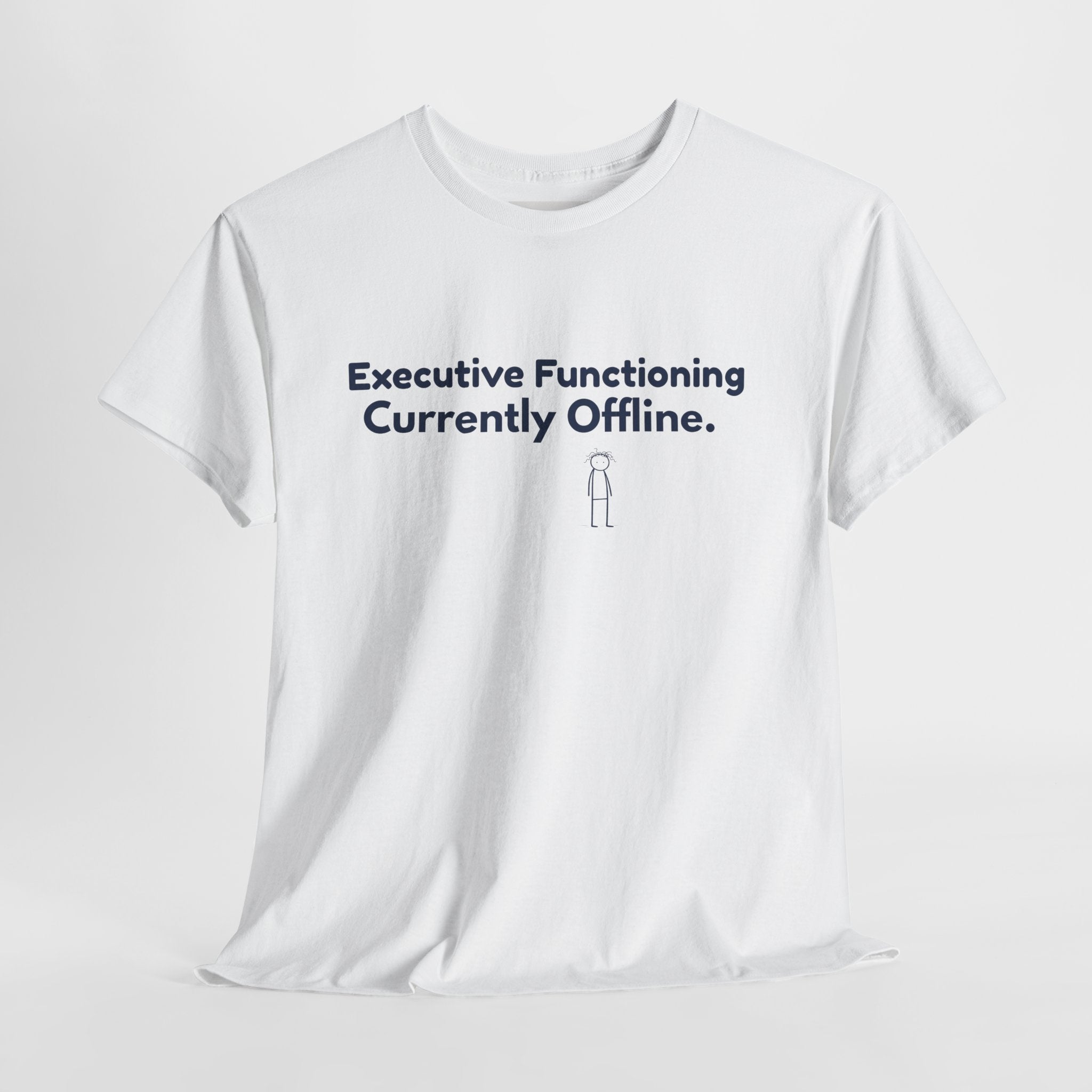 Executive Functioning Currently Offline Shirt – Funny ADHD T-Shirt, Neurodivergent Apparel, Mental Health Tee, Autism Support Shirt, Introvert Humor Gift, ADHD Gift Adult