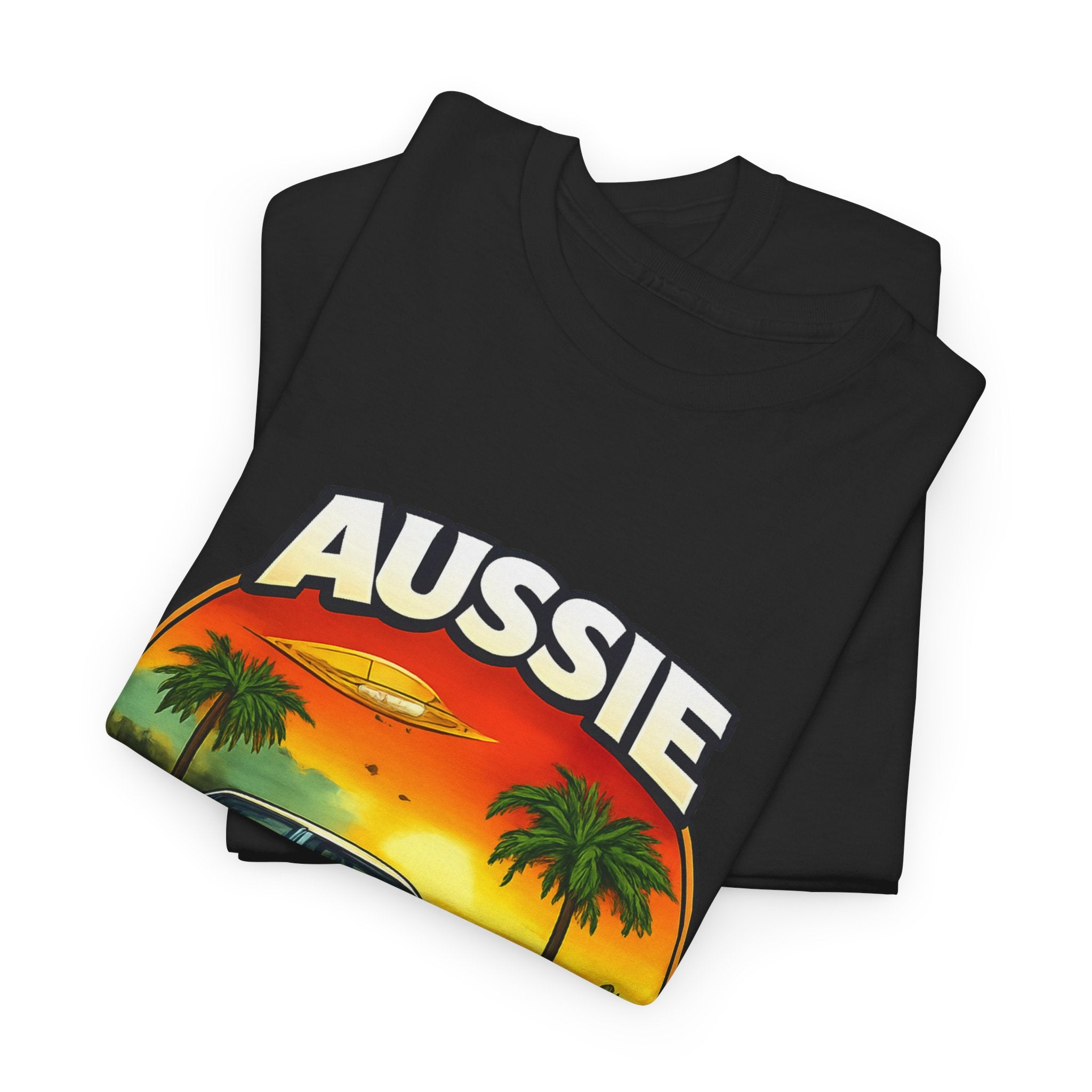 Aussie Summer Car T-Shirt | Retro Coastal Ute Graphic Tee | Vintage Road Trip Shirt | Australian Beach Style Tee