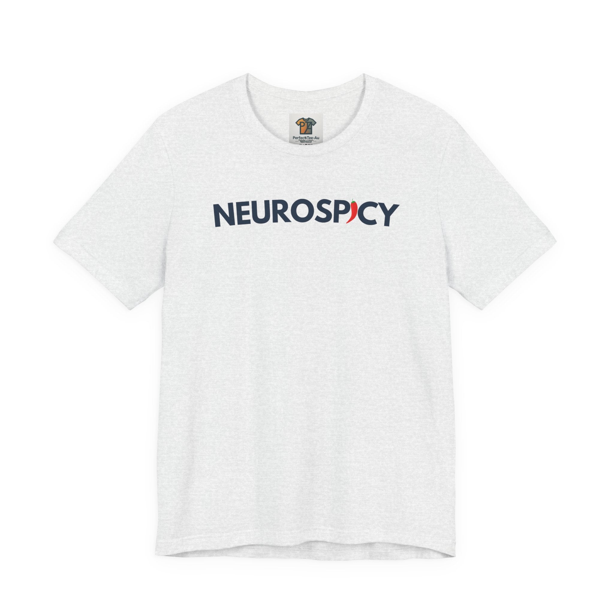Neurospicy Shirt – Funny ADHD & Neurodivergent Tee, Minimalist Mental Health Graphic T-Shirt, Unisex Soft Cotton Top