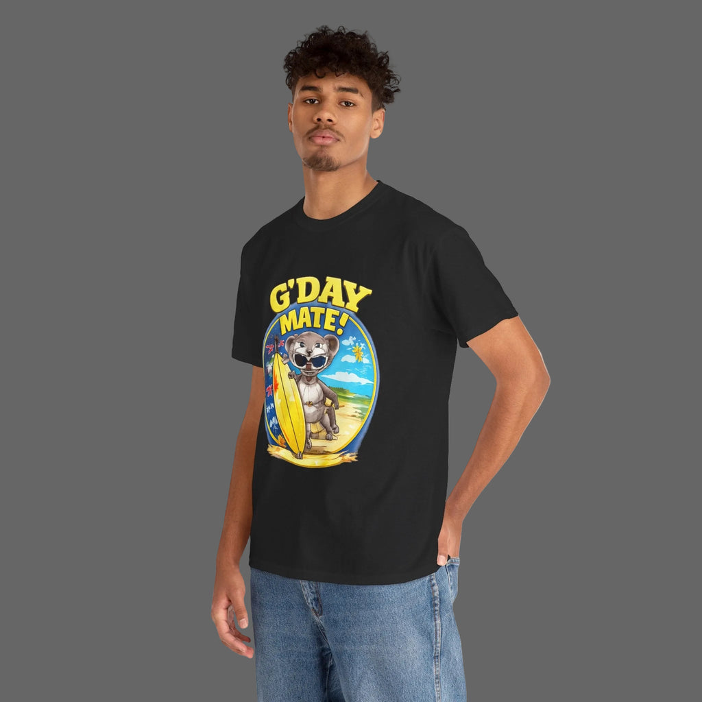 G'Day Mate! Quokka Surf Tee - Australian Beach Vacation T-Shirt