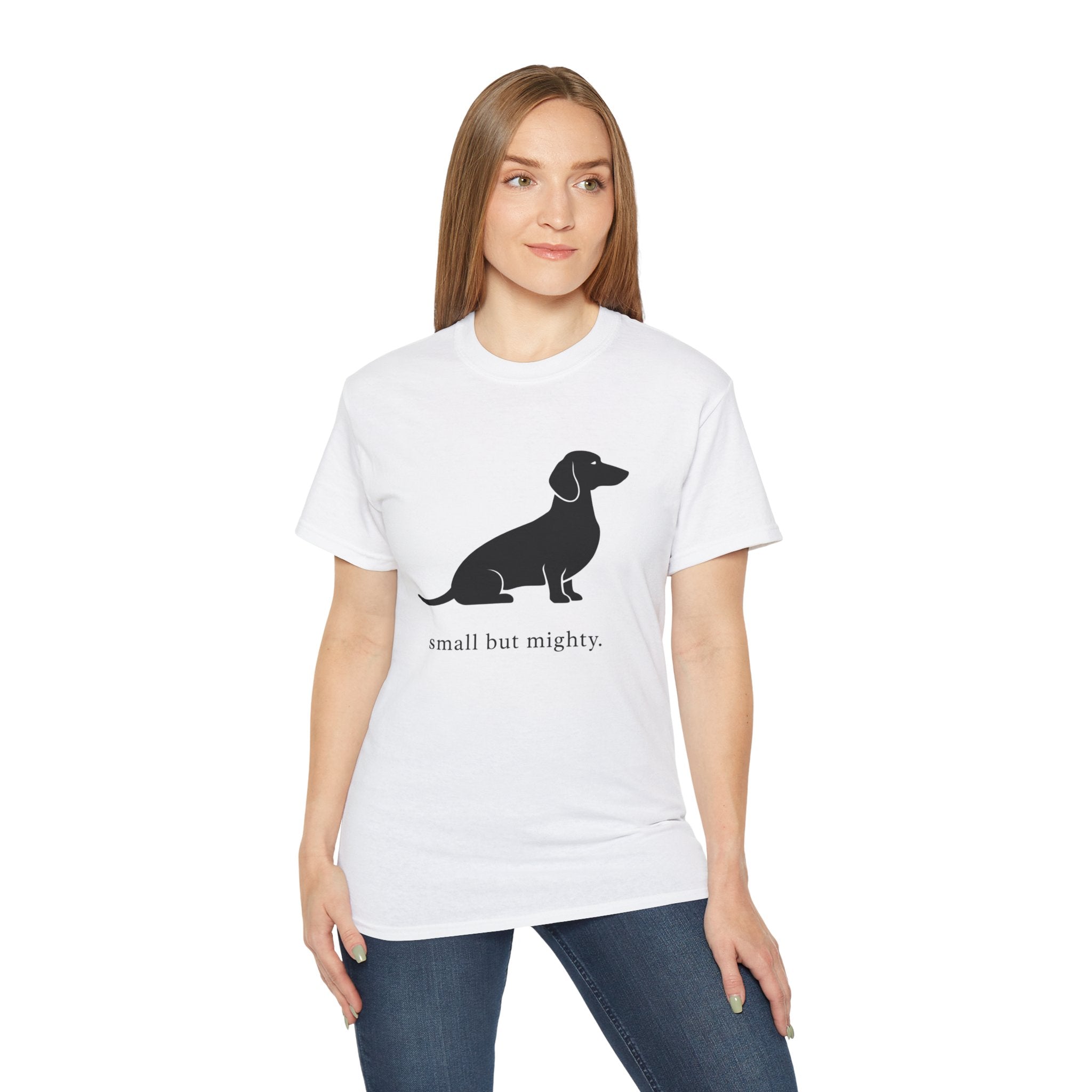 Dachshund 'Small But Mighty' Graphic Tee
